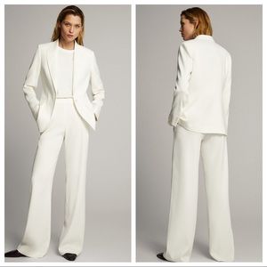 NWT. Massimo Dutti White Trousers Size 2, 6, 8, 10